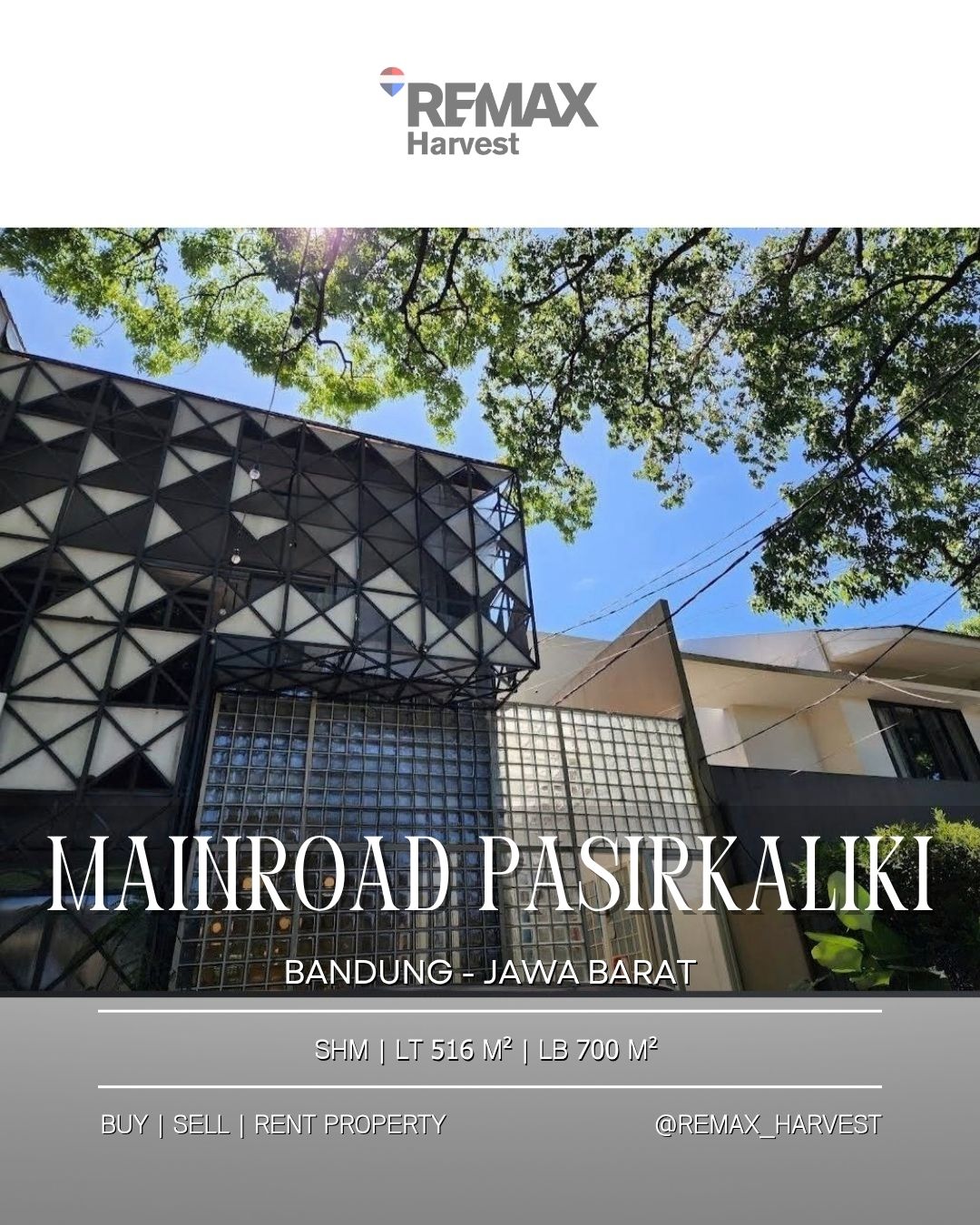 Rumah dan Tempat Usaha Strategis Pasirkaliki Bandung
